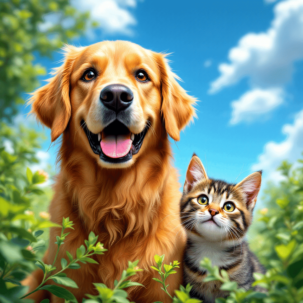 Happy pets